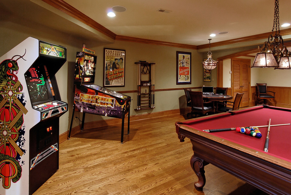 How to transform an empty space into a game room for Pool design game