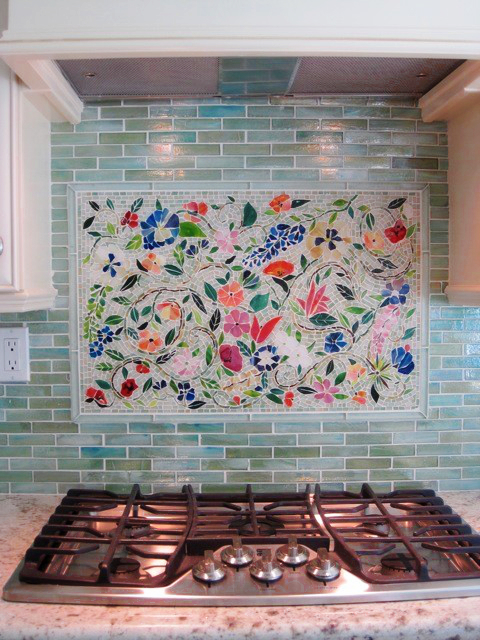 mosaic kitchen wall tiles