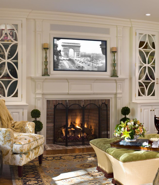 taconescogracia: Living Room Fireplace Tv Decorating Ideas