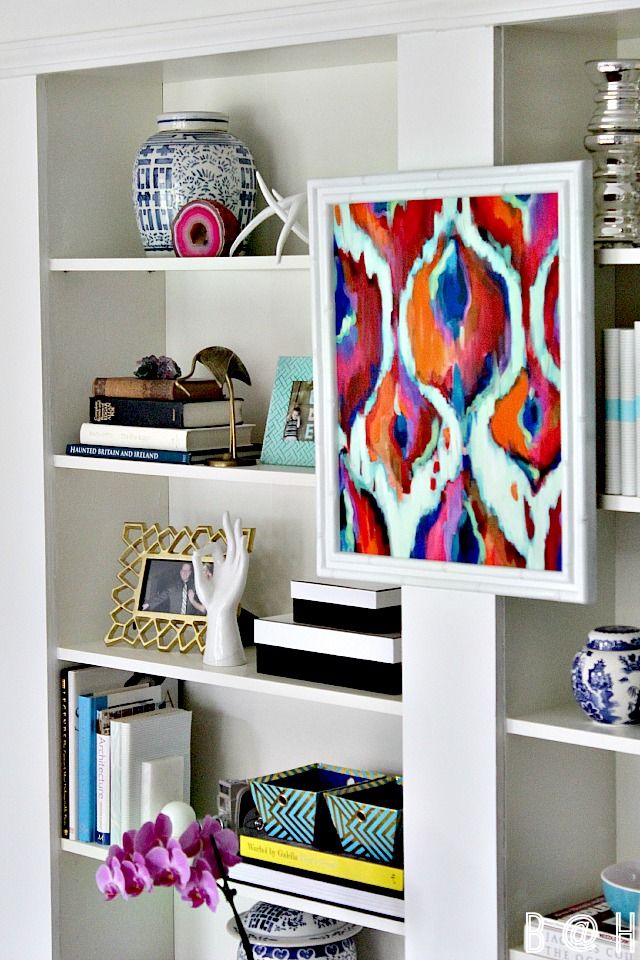 how to decorate bookcase bookshelf styling easy