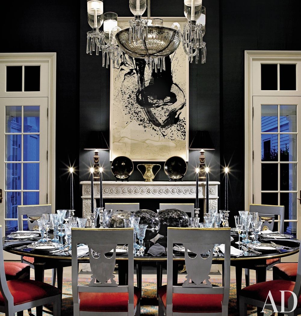 black dining room chandelier