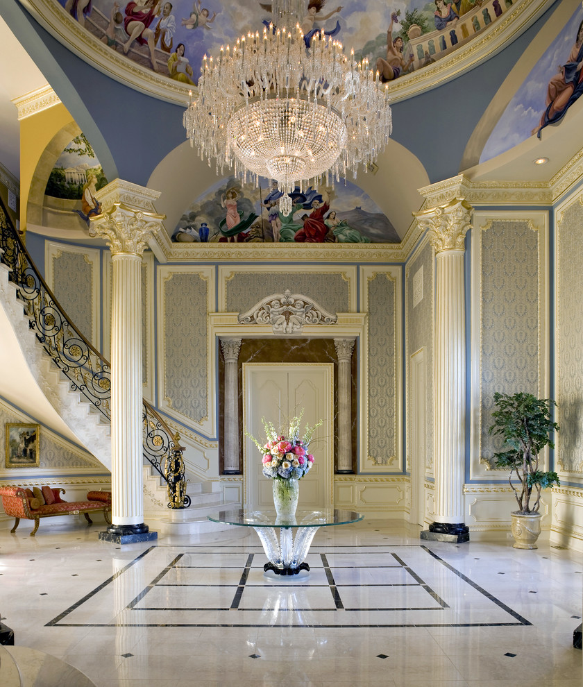 foyer luxury staircase french entrance grand interior palace royal haleh inc decorating decorations skyrocket glam value luxurious stupendous betterdecoratingbible foyers