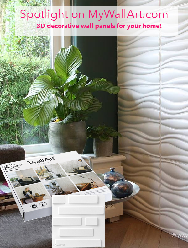 Spotlight on: MyWallArt.com – 3D Decorative Wall Panels For Your Home!