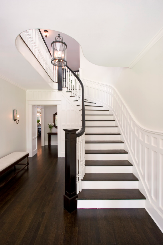 Make Your Home Look Huge with Beautiful Dark Wood Flooring
