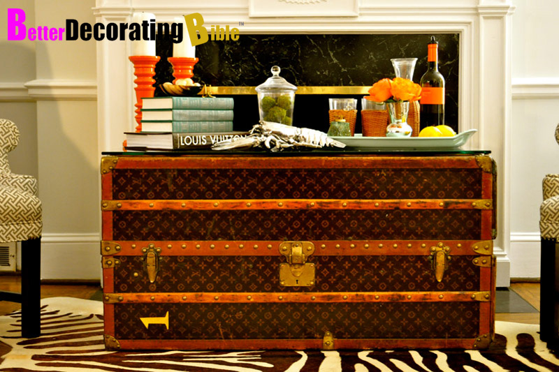 Decorating With Louis Vuitton Trunks