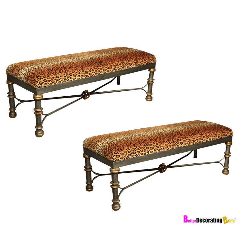 Hot Right Now: Leopard Benches