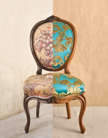 Diy Friday How To Reupholster A Louis Xvi Chair