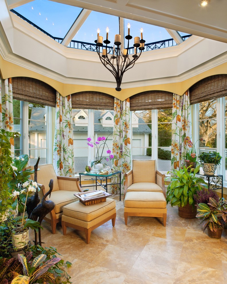 bruce palmer interior design garden sun room traditional-patio