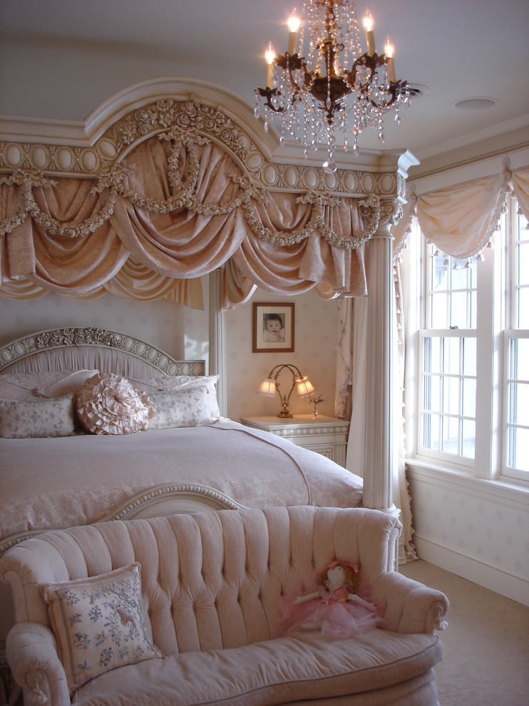 girly queen bed frame