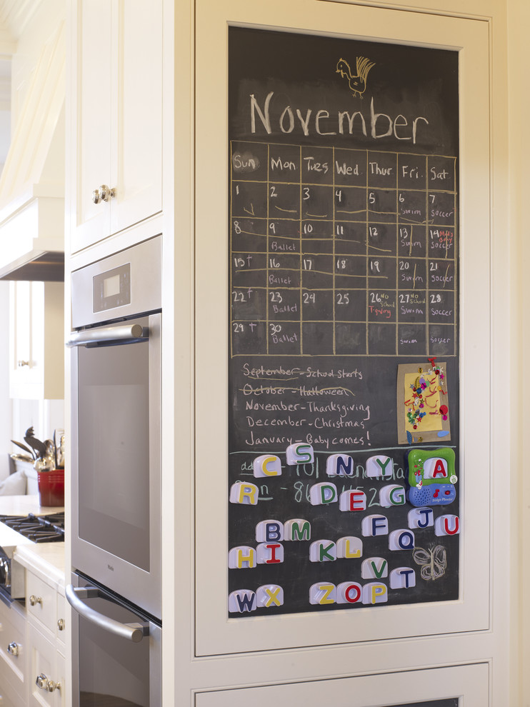 family command center organize bulletin chalk board ideas