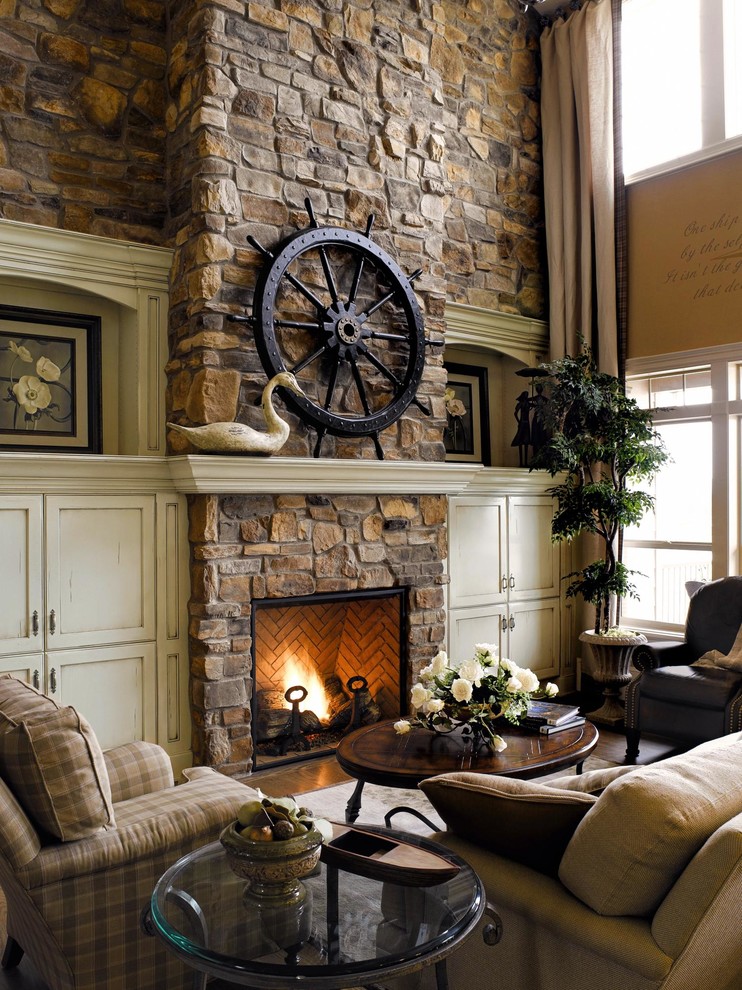 luxury rustic fireplace covered in stones better decorating bible blog how to gas fireplace decor interior