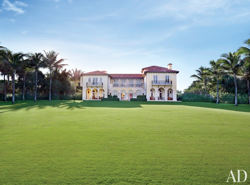 traditional-exterior-david-easton-inc-palm-beach-flordia meditteranean mansion