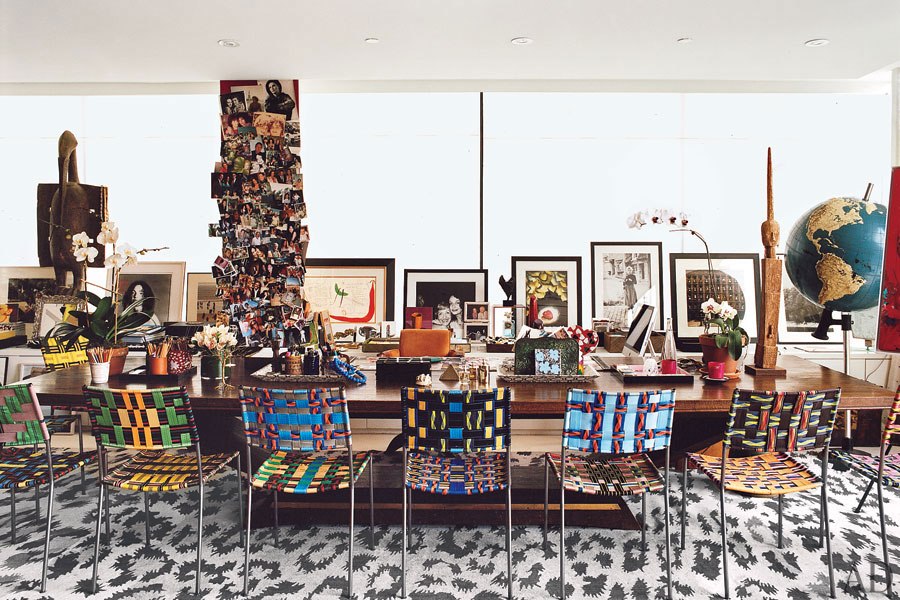 10 house of dvf diane von furstenberg penhouse tour inside celebrity homes new york penthouse office sneak peak better decorating bible blog