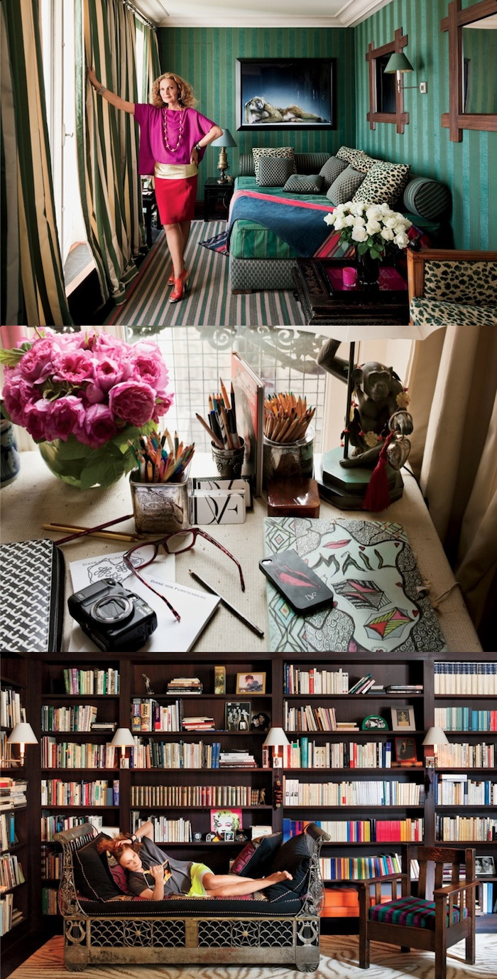 2 house of dvf diane von furstenberg penhouse tour inside celebrity homes new york penthouse office sneak peak better decorating bible blog