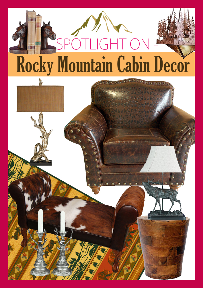 rocky mountain cabin decor store shop review western decorating ranch cottage log cabin rustic wagon chandeliers cow hide bench sofas rough leather worn our riendeer how to ideas better decorating bible blog