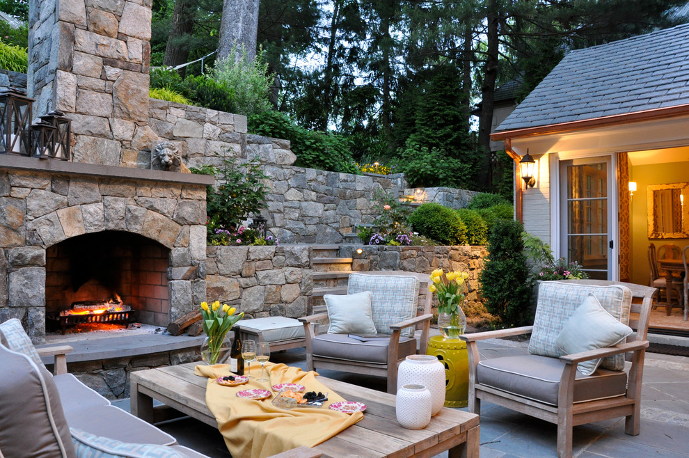 outdoor fireplace ideas decor