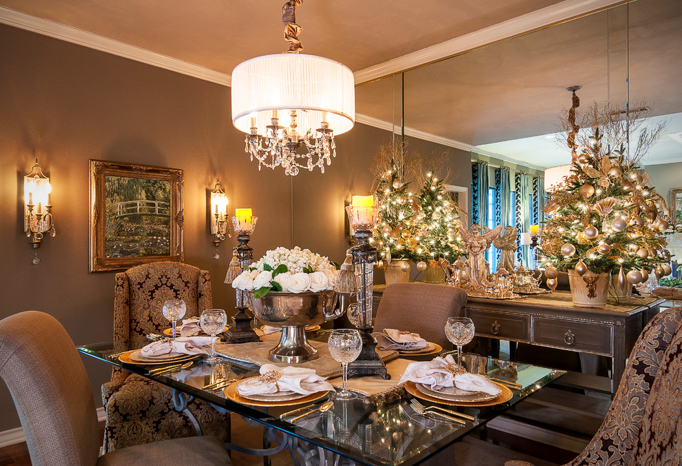 christmas dining room gold metallic decorations ideas better decorating bible blog