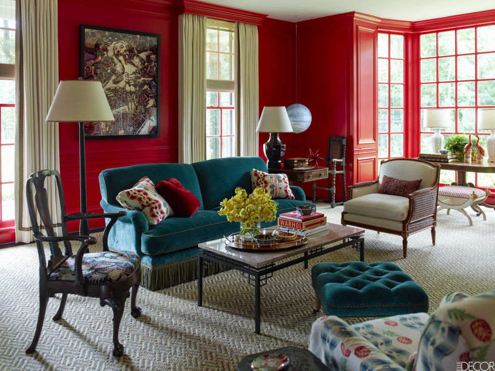 Decorating Living Room With Red Accents - numeraciondecartas