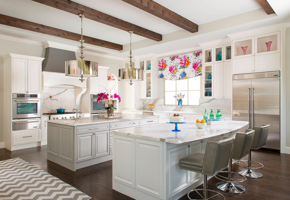 colorful summer kitchen decorating