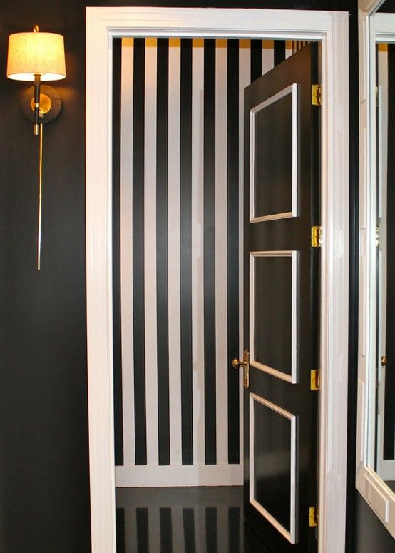black and white door with molding diy monochrome decorating ideas