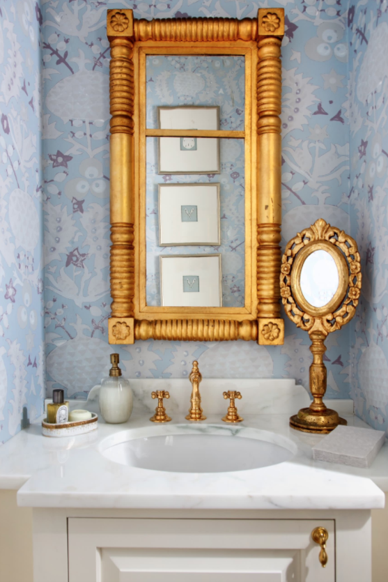 gold-vintage-mirror-bathroom-decorating-ideas