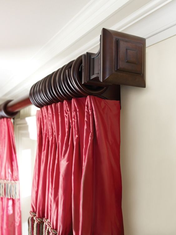 wooden-decorative-curtain-rod-ideas-decorating