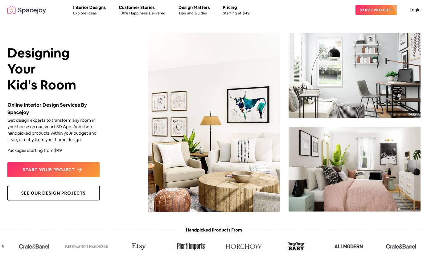 The Online Interior Design Platform