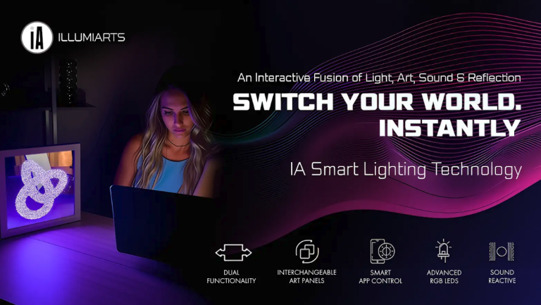 Spotlight On IA Smart Light – LED Immersion Tech Art Panels by Farah ...